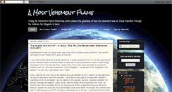 Desktop Screenshot of amostvehementflame.org